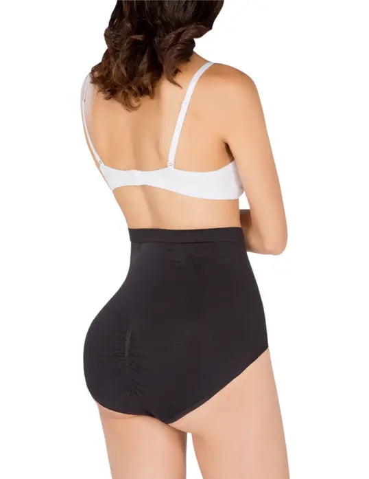 T Anti Cellulite Seamless High-Waisted Shaper Briefs Scarlet Lia International