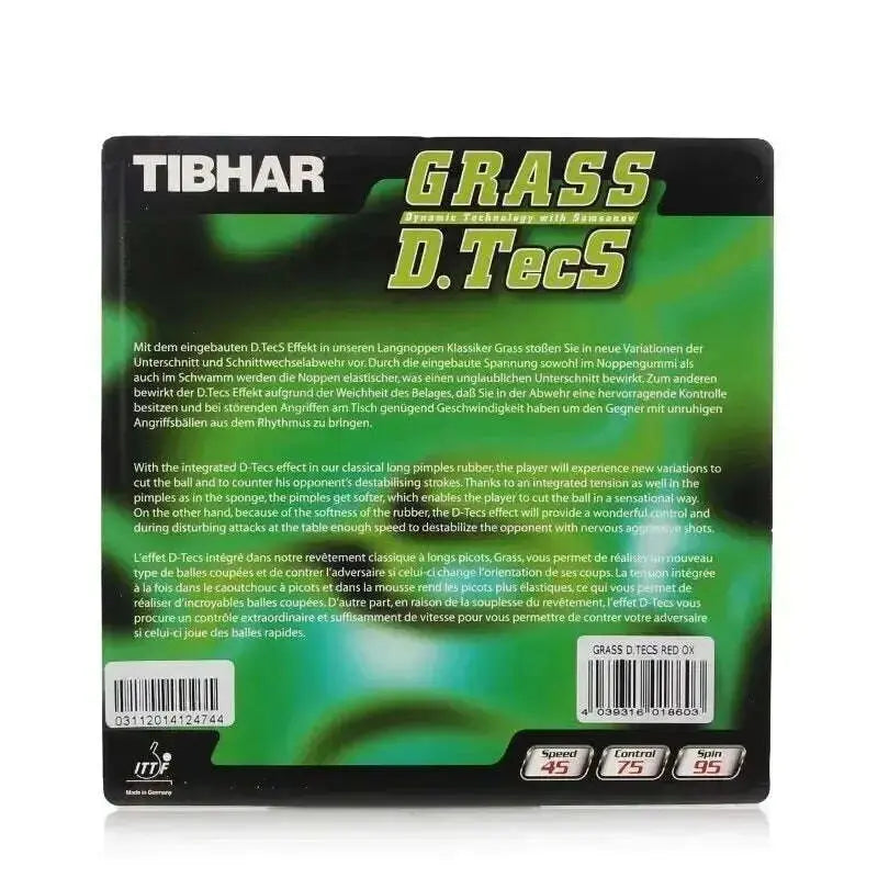 TIBHAR-GRASS-D.TECS-Pips-Long-Defensive-Table-Tennis-Rubber-With-Sponge-Or-OX-Only-Made-In-Germany-Long-Pimples-Ping-Pong-Sheet-FreeDropship-334747085