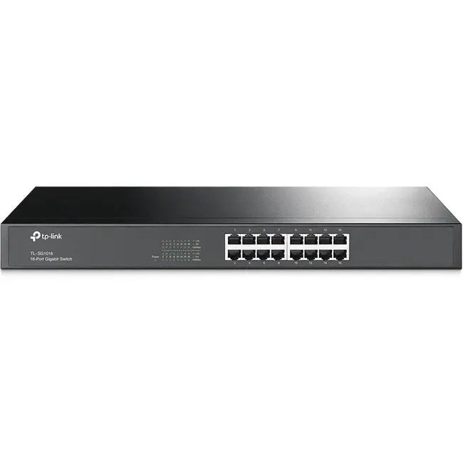 TP-LINK TL-SG1016 10/100/1000Mbps 16-Port Gigabit 19-inch Rackmountable Switch, 32Gbps Capacity TP-LINK Technologies Co., Ltd