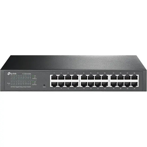 TP-LINK TL-SG1024DE 24-Port Gigabit Easy Smart Switch with 24 10/100/1000 Mbps RJ45 Ports, MTU/Port/Tag-Based VLAN, QoS and IGMP TP-LINK Technologies Co., Ltd
