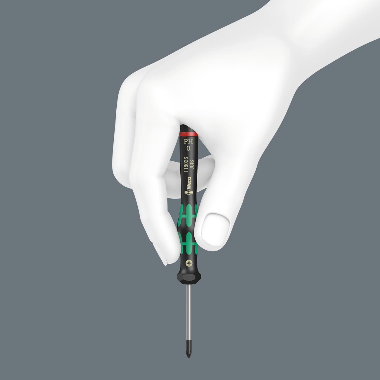 Wera Micro Electronics Precision Hex-plus Screwdriver – Hex-plus 0.9 X 40mm WERA