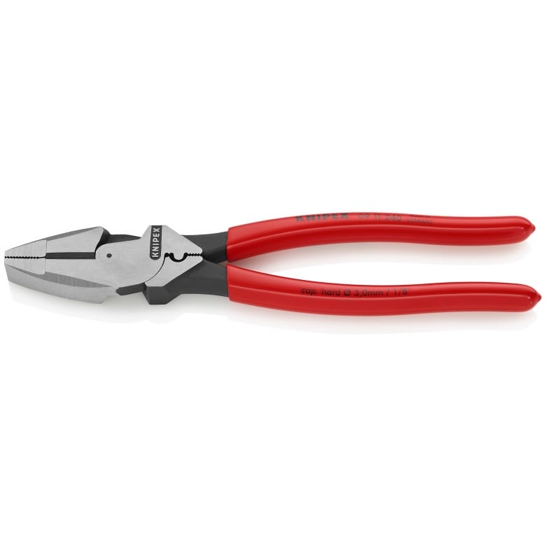 Knipex High Leverage Linemans Pliers New England Fish Tape Puller Crimper Knipex