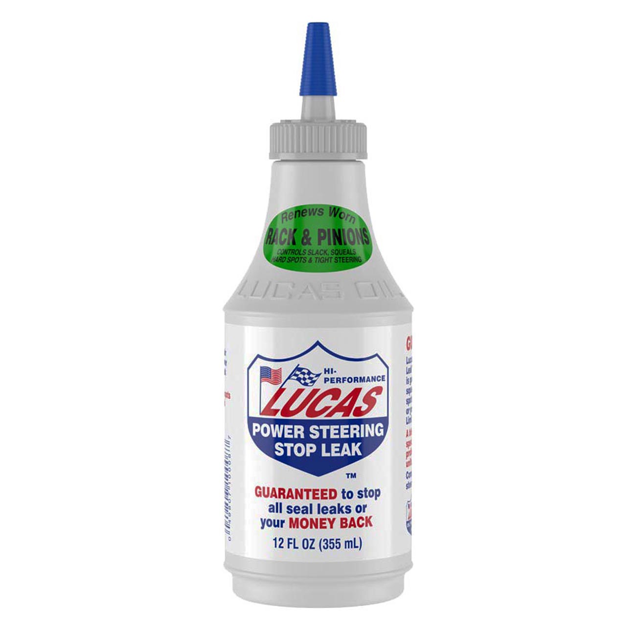 Lucas Oil Power Steering Stop Leak - 12 Ounce - Auto Supplies