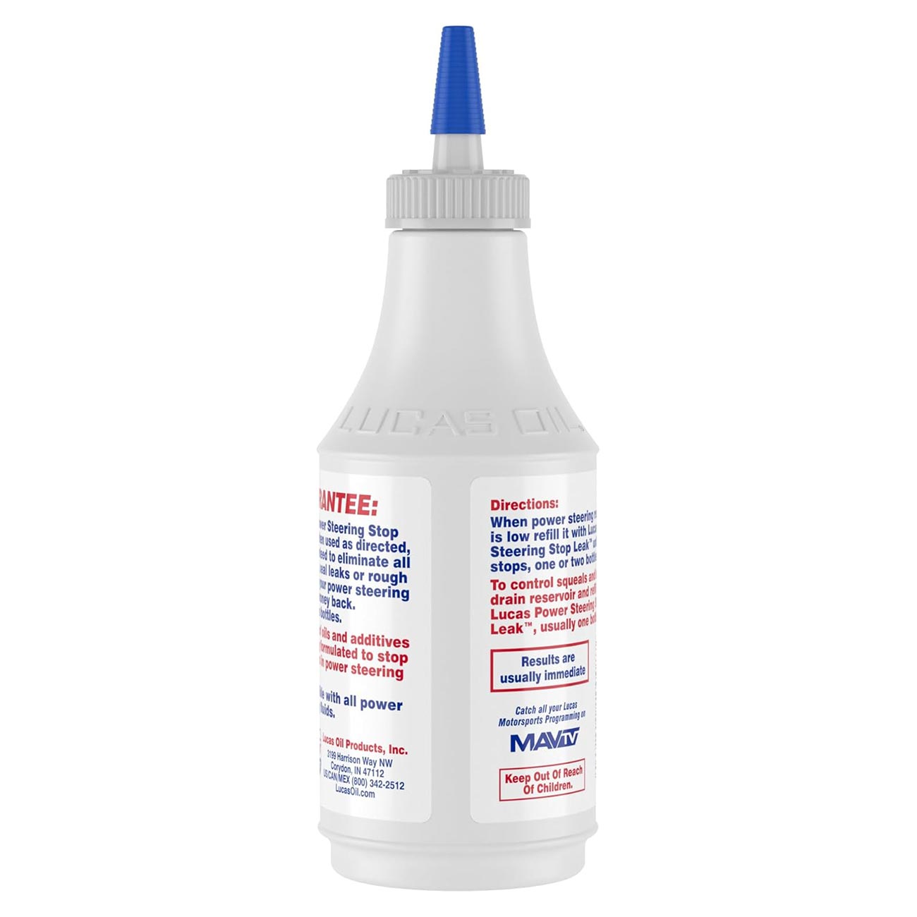 Lucas Oil Power Steering Stop Leak - 12 Ounce - Auto Supplies