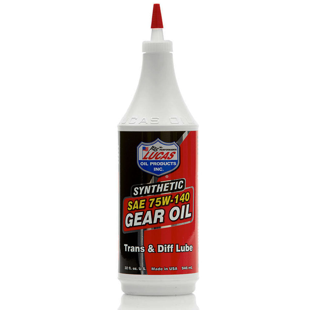 Lucas Oil Synthetic Sae 75w-140 Transmission/differential Lube - 1 Quart - Auto Supplies