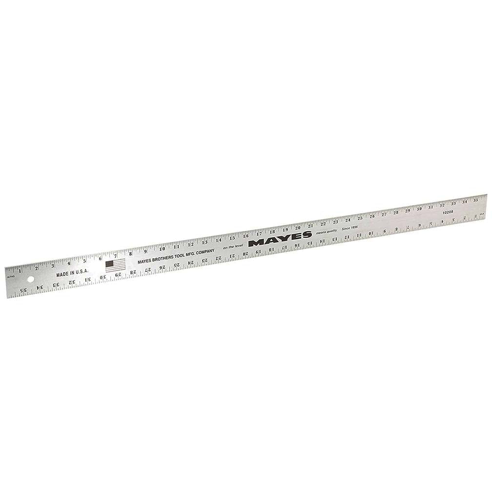 Mayes 36-in Aluminum Straight Edge - Hand Tools