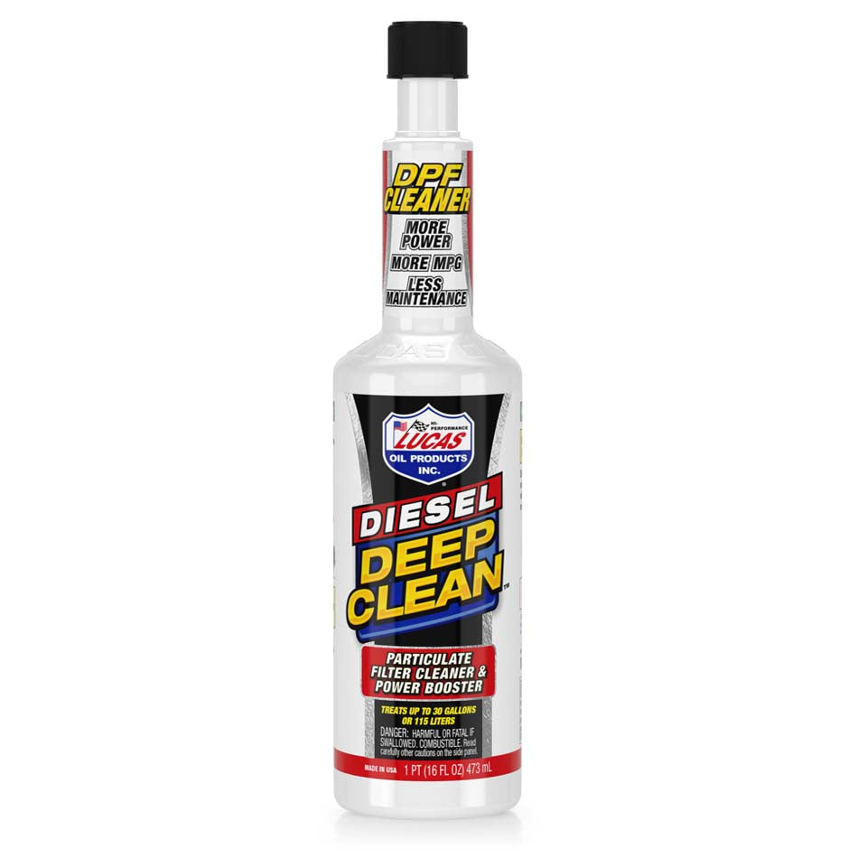 Lucas Oil - Fuel System Diesel Deep Clean 16 Ounce - Auto Supplies