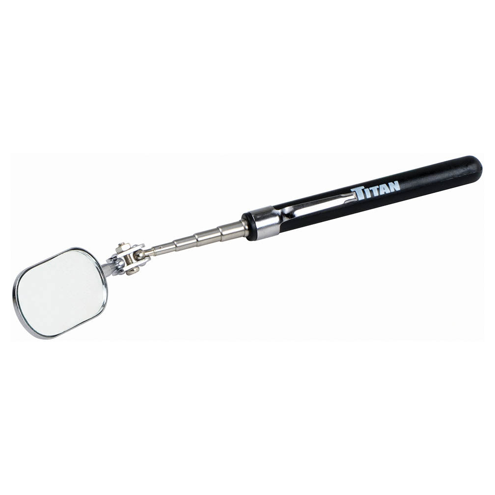 Titan Tool 1 In X 2 In Oval Telescoping Inspection Mirror - Hand Tools