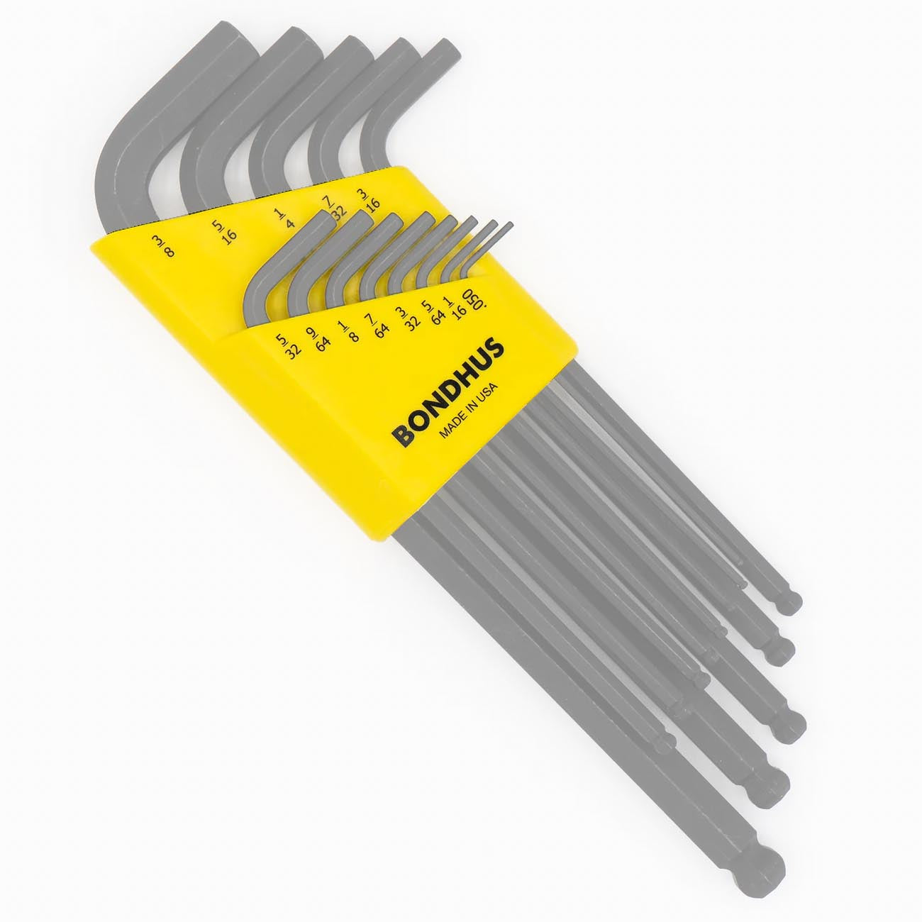 Bondhus Sae Replacement Hex Key Case - 0.050 To 3/8" (holds 13 Tools) - Hand Tools