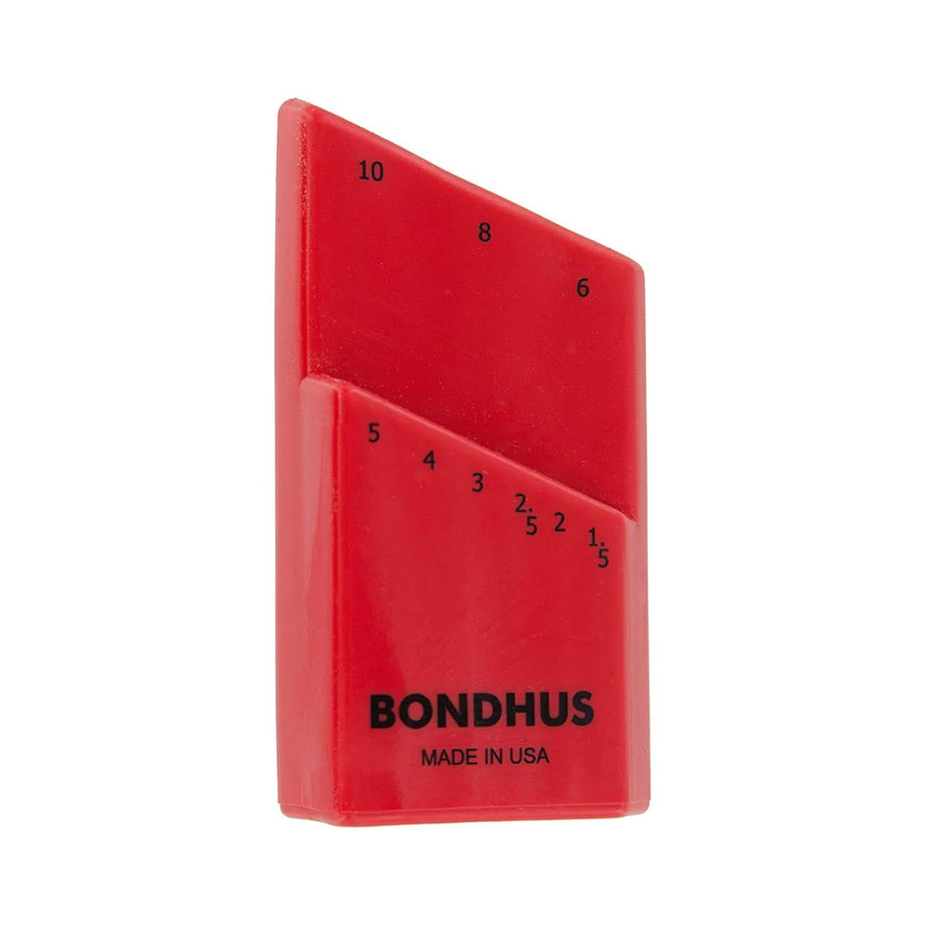 Bondhus Metric Replacement Hex Key Case - 1.5mm To 10mm (holds 9 Tools) - Hand Tools