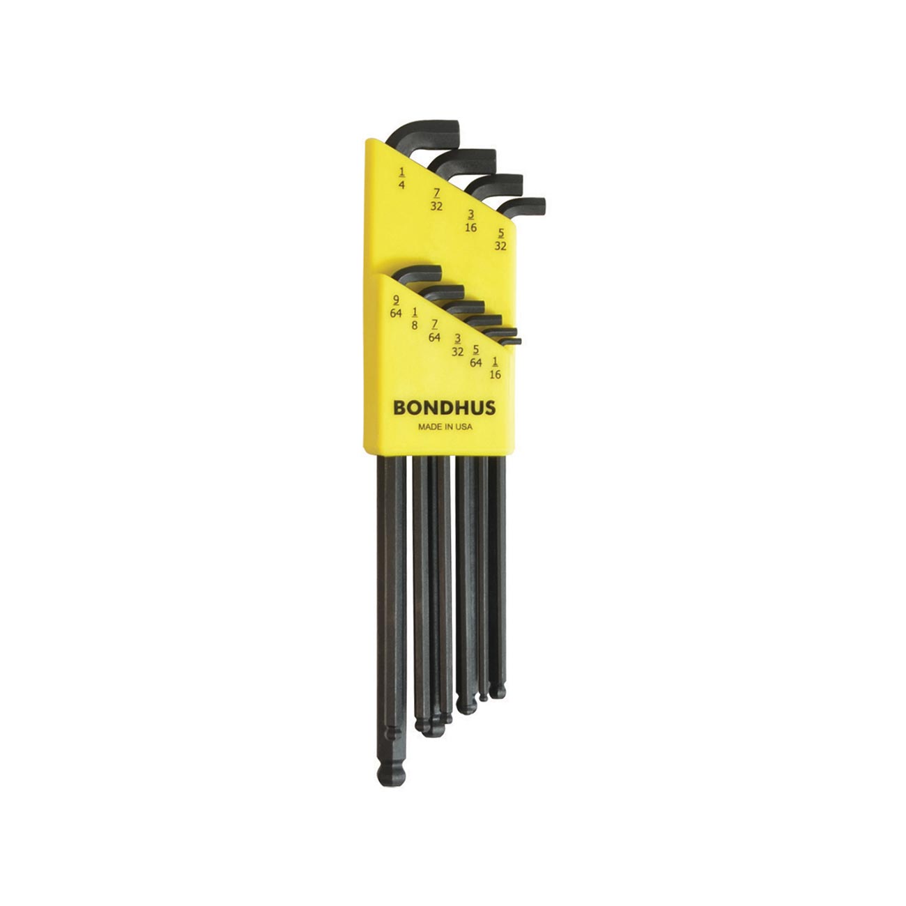 Bondhus Bondhus Balldriver Stubby Metric/sae Ball End Hex L-keys Double Set (22 Piece) - Hand Tools