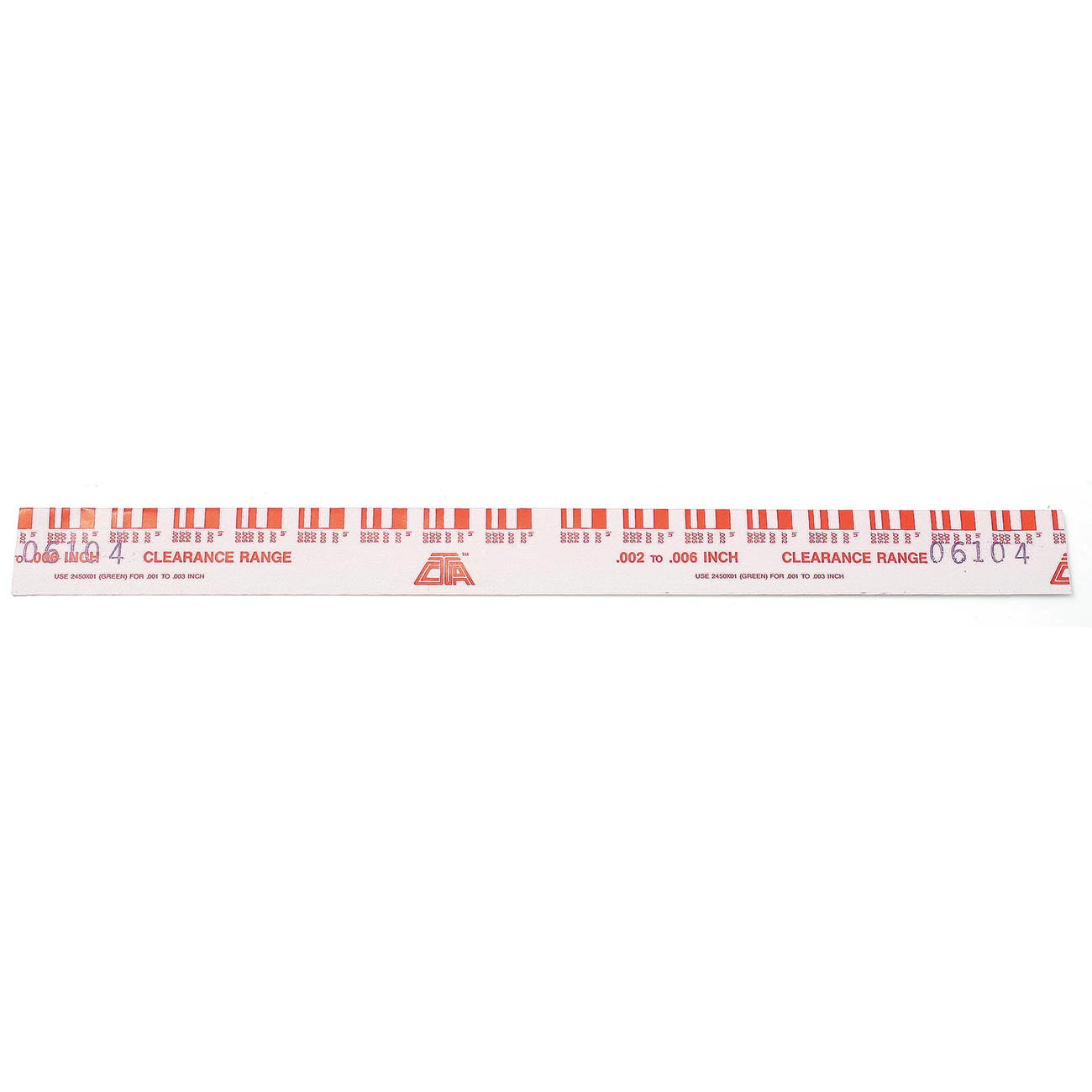 Cta Plastigage Set - For Measuring Without Micrometer (2-piece) - Auto Supplies