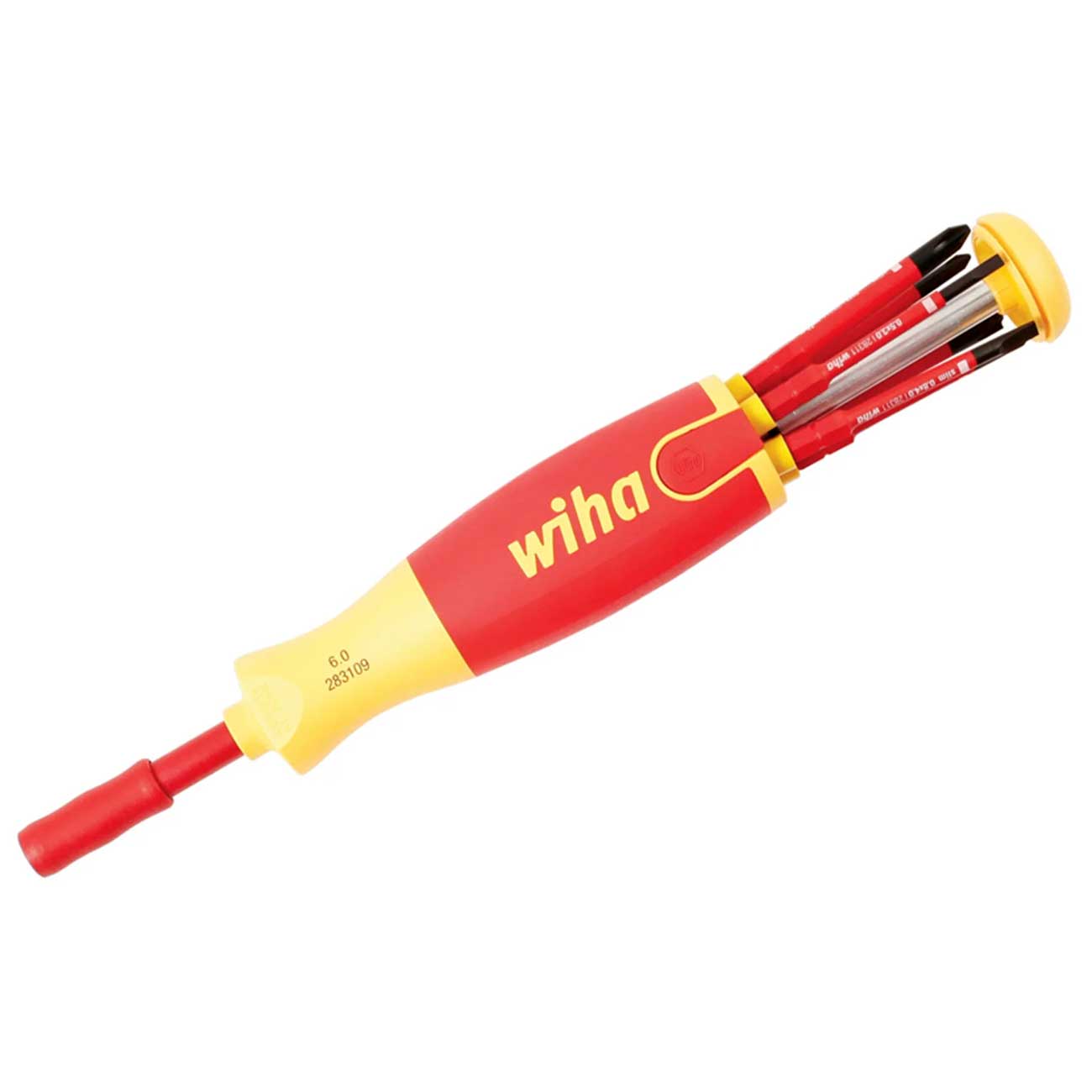 Wiha Insulated Slimline Ultra Driver With Softfinish Handle (7 Piece Set) - Hand Tools