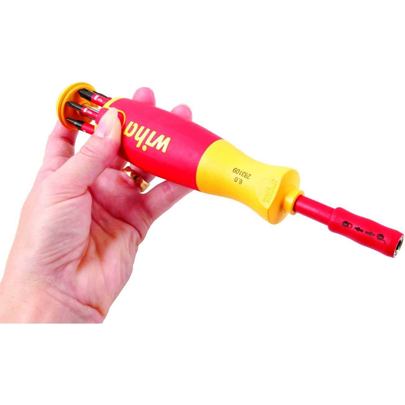 Wiha Insulated Slimline Ultra Driver With Softfinish Handle (7 Piece Set) - Hand Tools