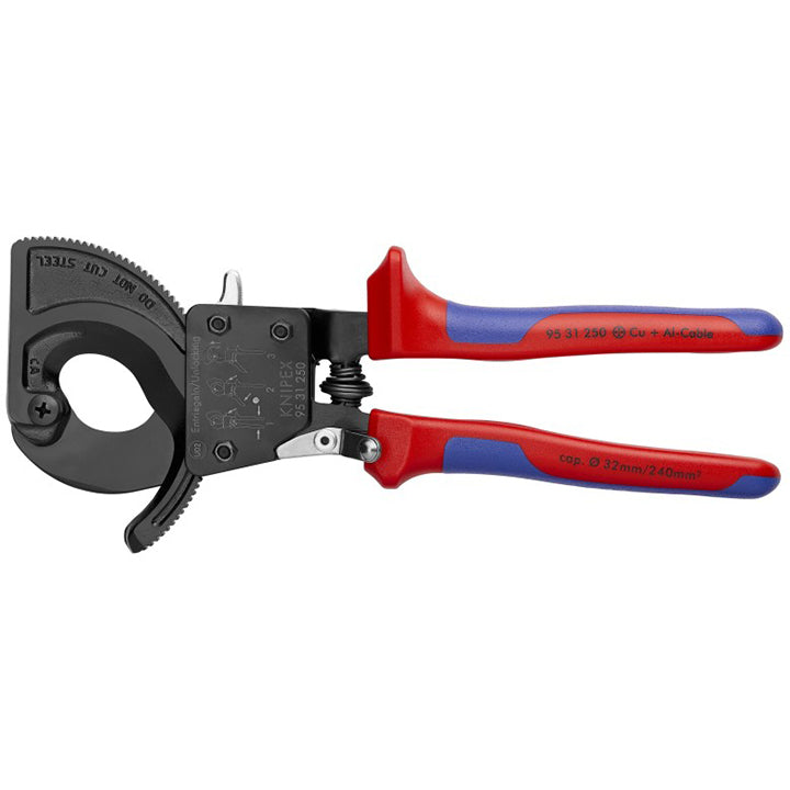 Knipex Ratcheting Cable Cutters (10") - Hand Tools