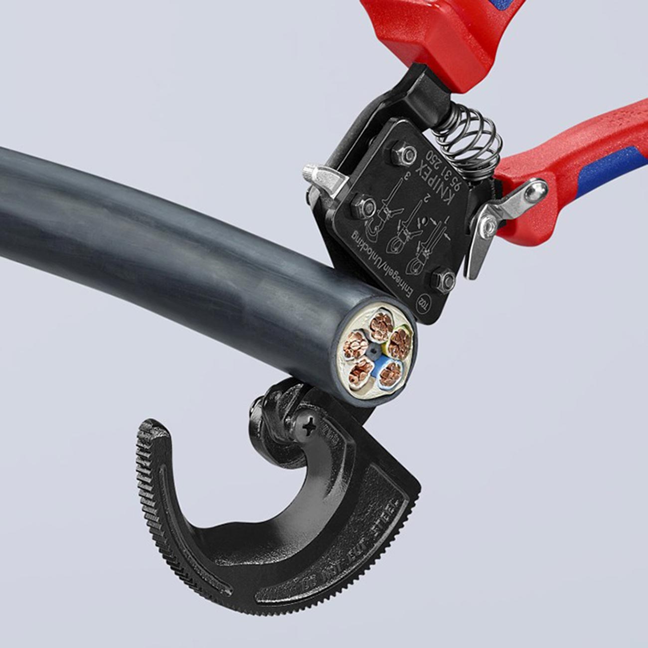 Knipex Ratcheting Cable Cutters (10") - Hand Tools