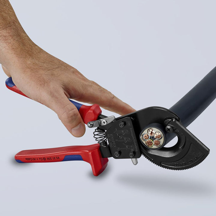 Knipex Ratcheting Cable Cutters (10") - Hand Tools