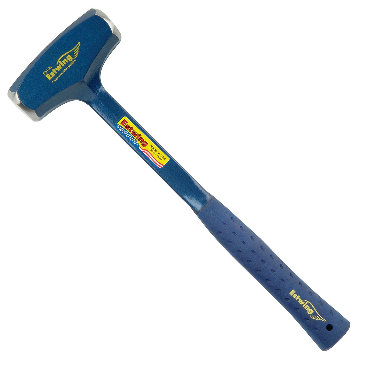 Estwing 4 Lb. Solid Steel Drilling Hammer Long Handle - Hand Tools