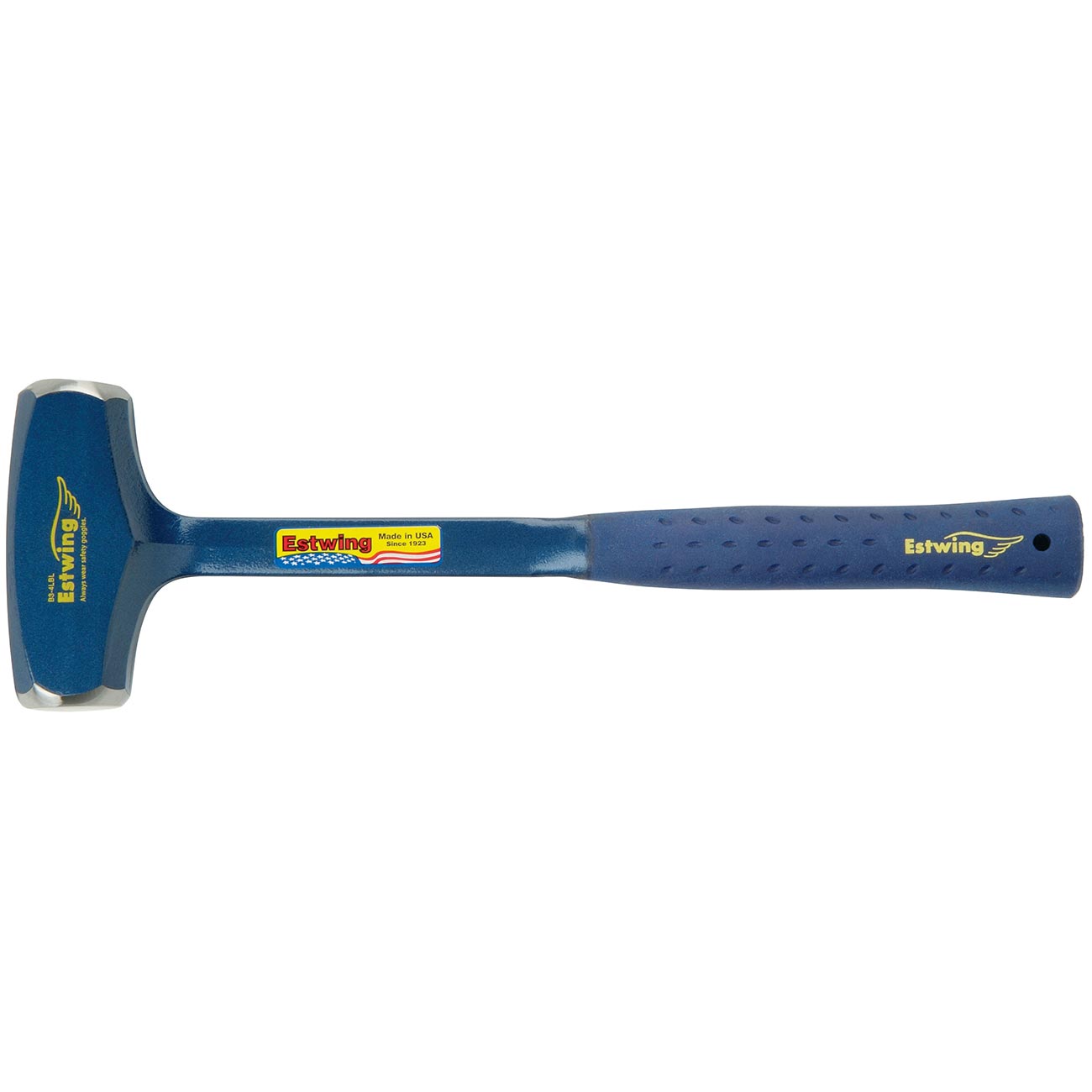 Estwing 4 Lb. Solid Steel Drilling Hammer Long Handle - Hand Tools