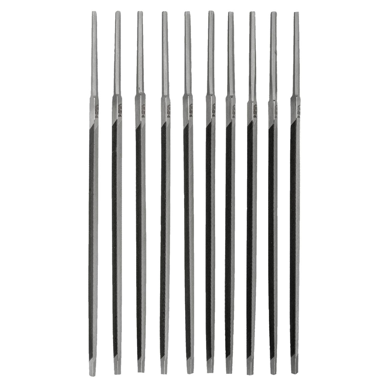 Bahco 6" Double Extra Slim Taper Saw File Second Cut Unhandled - Hand Tools