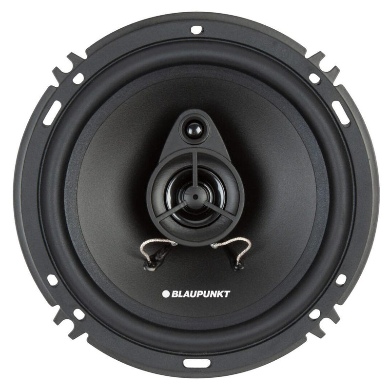 Blaupunkt 6-inch coaxial car speaker woofer with central tweeter and mounting tabs