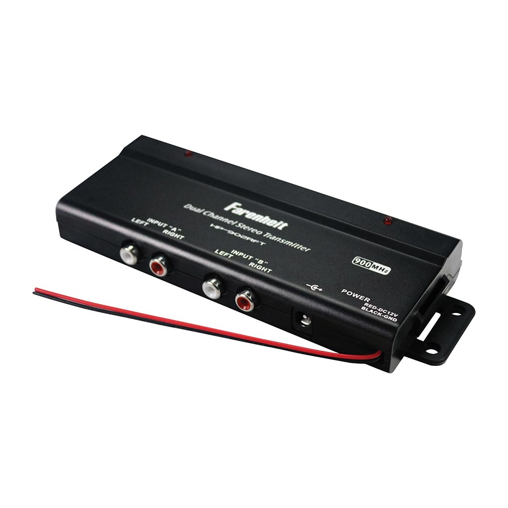 Power Acoustik - Headphones *pair* Swivel Earpad 2ch.rf 900mhz W/transmitter Power Acoustik