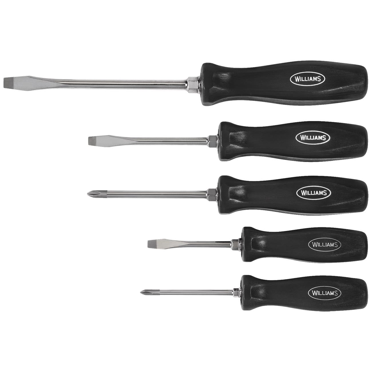 Williams Endurogrip Mixed Screwdriver Set (5 Piece) - Hand Tools
