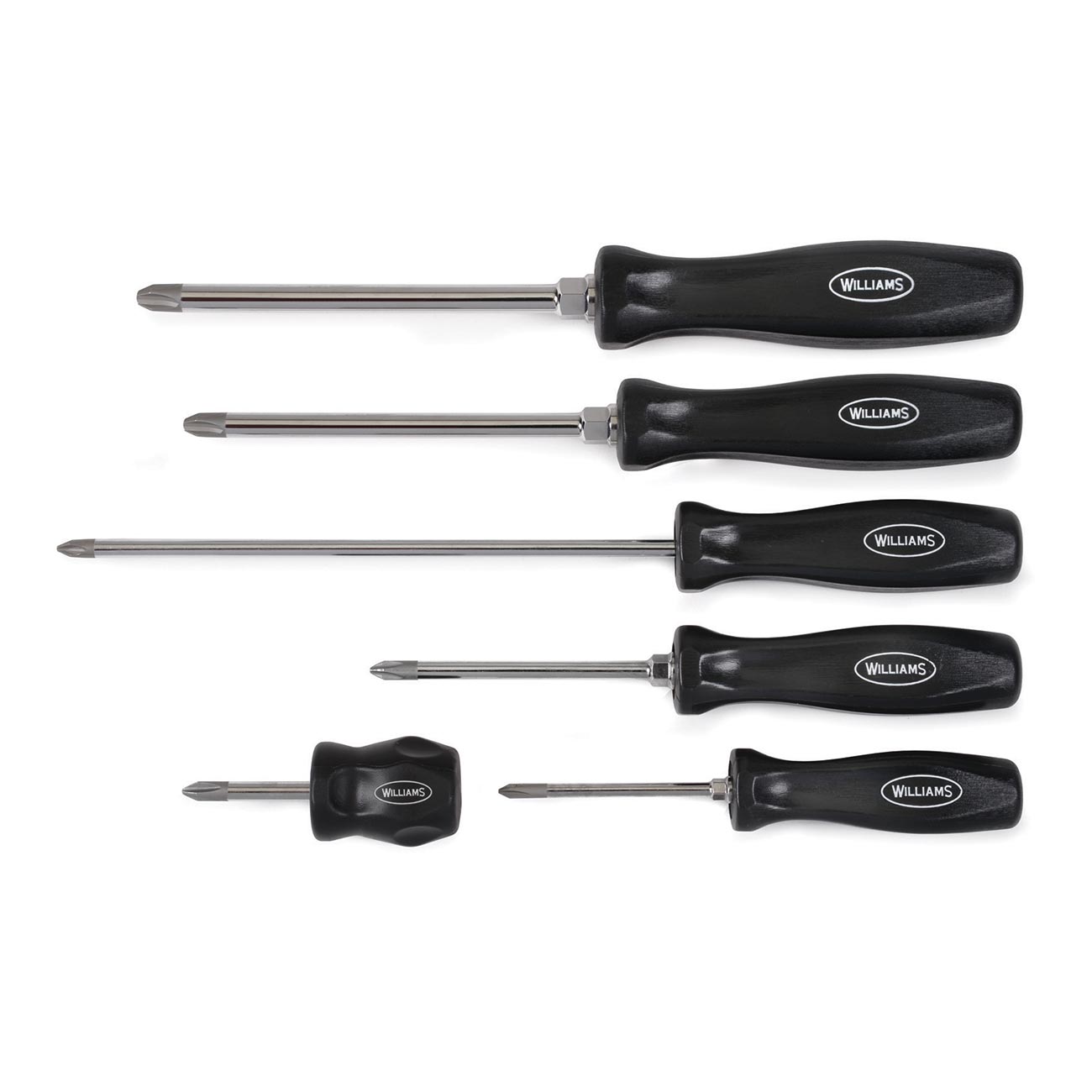 Williams Endurogrip Phillips Screwdriver Set (6 Piece) - Hand Tools