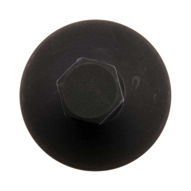5/8 in hex socket drive end with internal hex recess, black finish