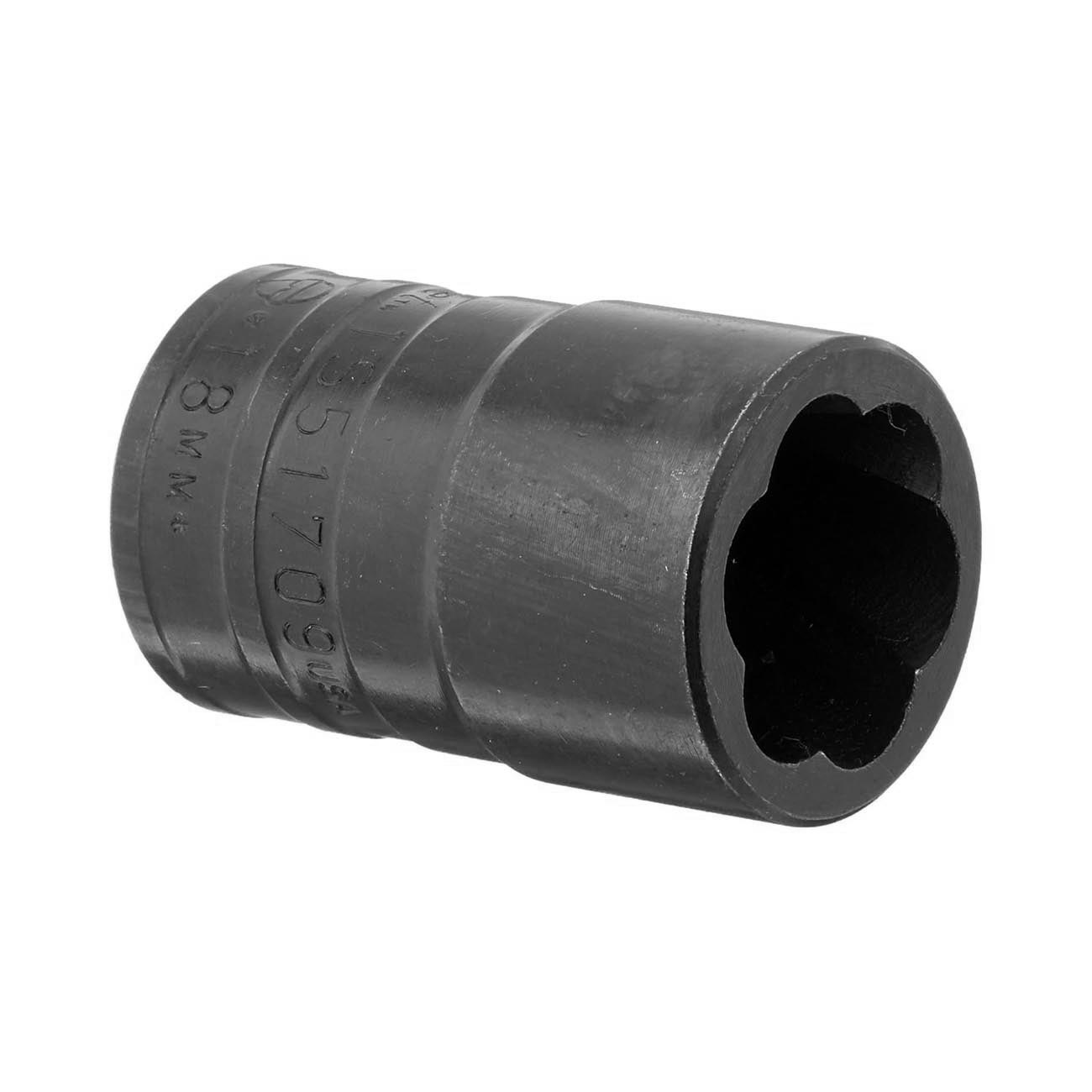 Williams 1/2" Drive Turbo Salvage Socket: 18mm - Hand Tools