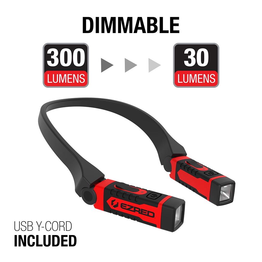 Ezred Anywear Rechargeable Neck Light For Hands-free Lighting - Hand Tools