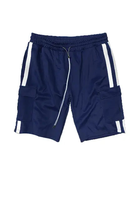 TWO STRIPE CARGO SHORT SET WEIV