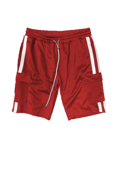 TWO STRIPE CARGO SHORT SET WEIV