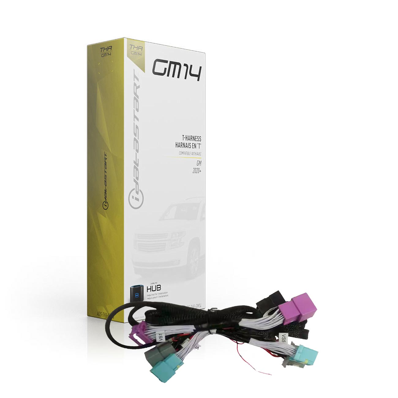 Idatastart T-harness For Rs80g0 & Olrsba Modules Covers New Gm Platform 2020+ Excalibur Alarms