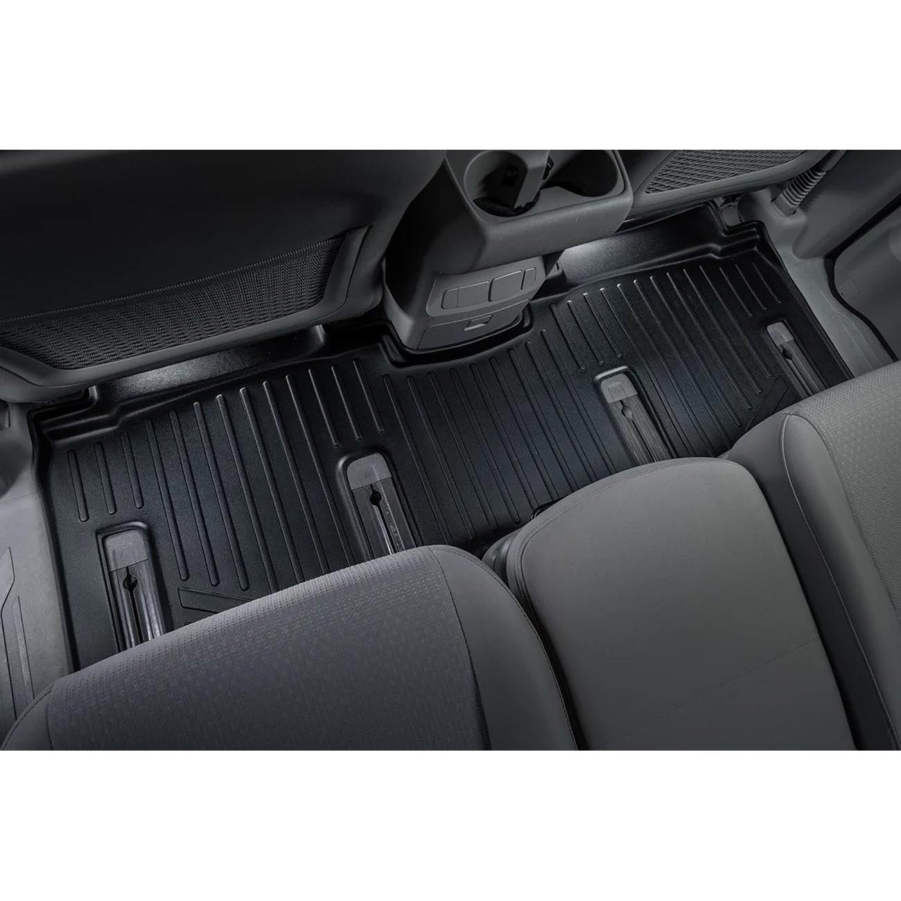 Smartliner Floor Liners Front/2nd Row 2015-2021 Kia Sedona - 8 Passenger Model (black) SMARTLINER