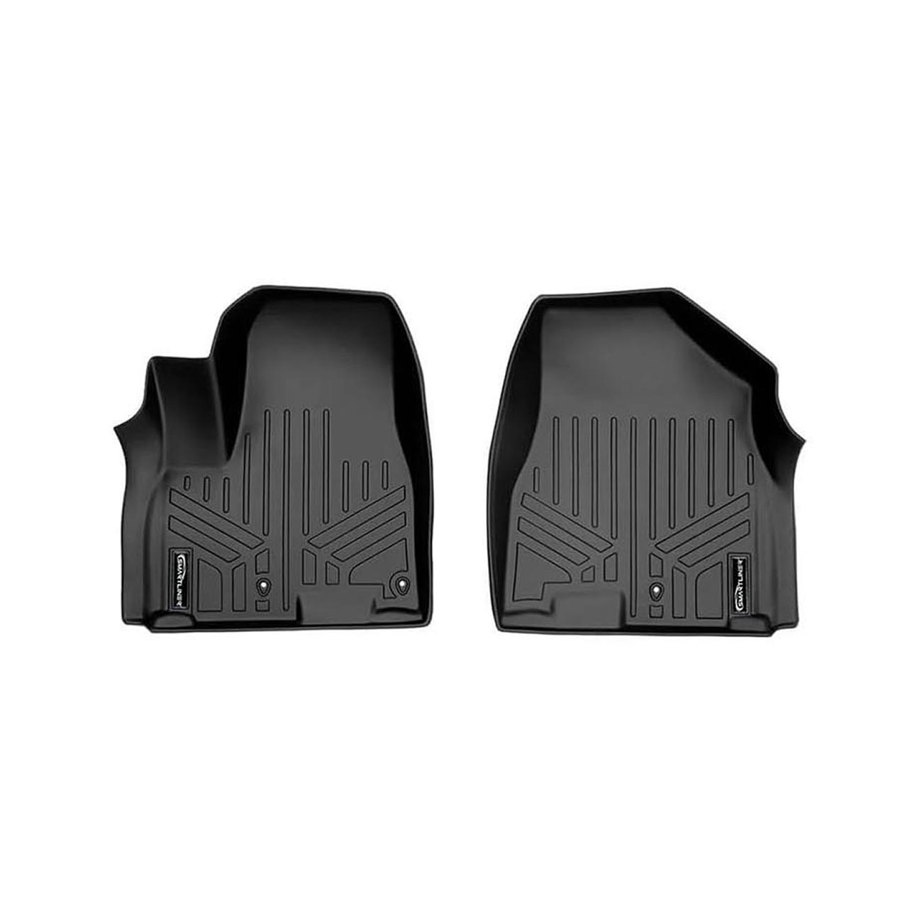 Smartliner Floor Liners Front/2nd Row 2015-2021 Kia Sedona - 8 Passenger Model (black) SMARTLINER