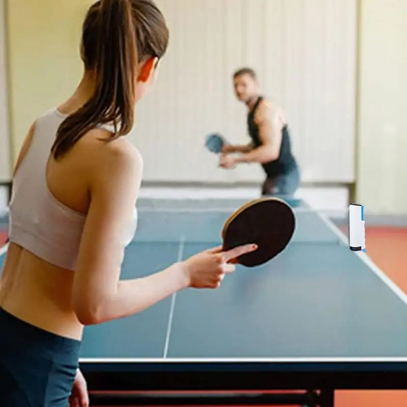 Table Tennis Table Net Retractable Table Tennis Nets &amp; Posts Portable Pingpong Net With Adjustable Length For Playing Pingpong