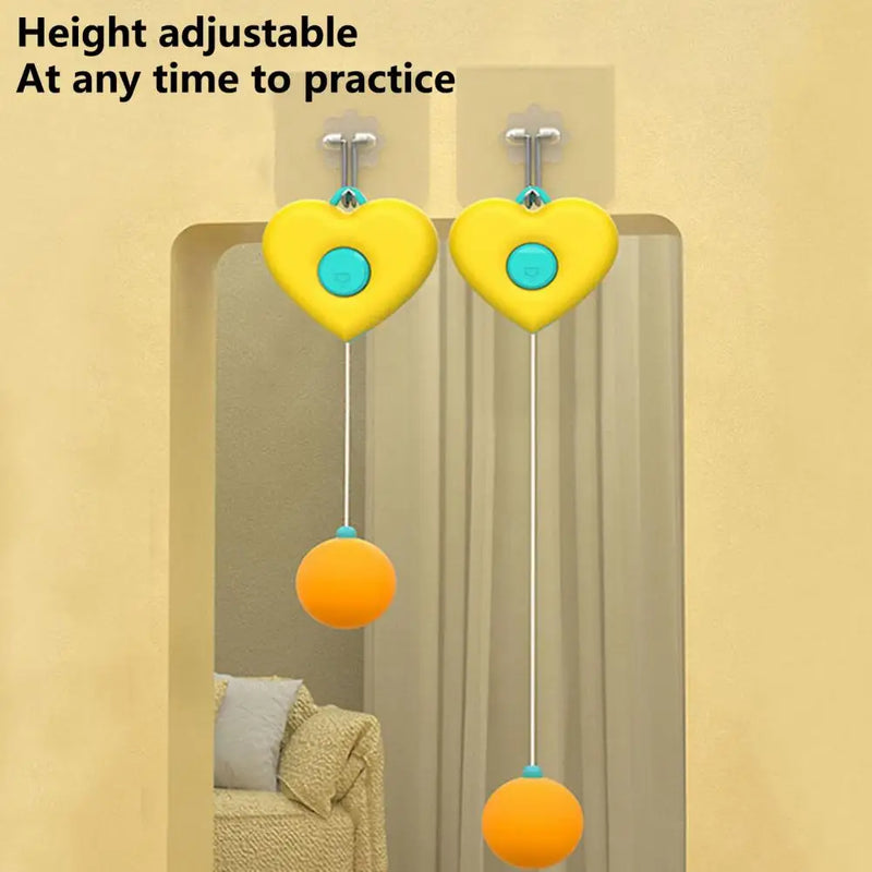 Table Tennis Trainer Single Player Ping Pong Ball Machine Wall-mounted Ball Trainer Table Tennis Training Self Training Artifact