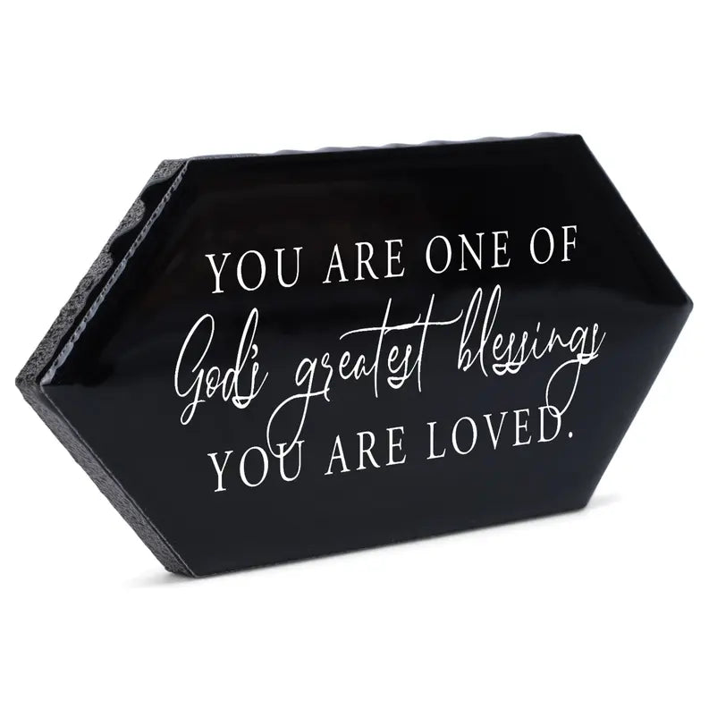 Tabletop Black Tile You Are One Of Gods Dicksons Inc