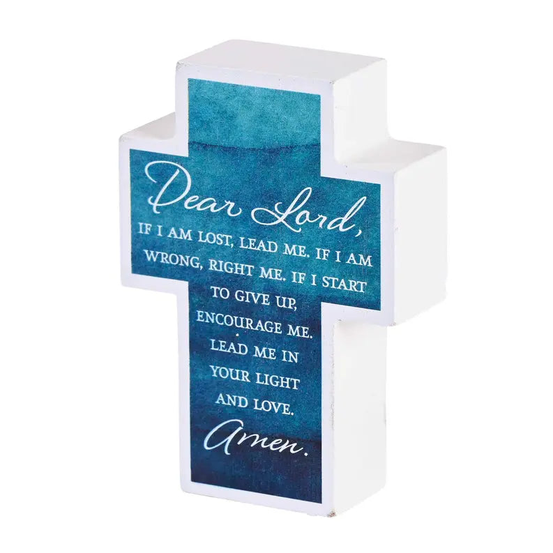Tabletop Cross Lord If I Am Lost 3x4 Dicksons Inc