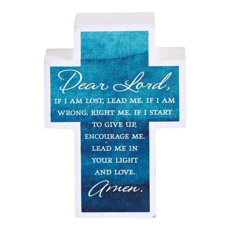 Tabletop Cross Lord If I Am Lost 3x4 Dicksons Inc