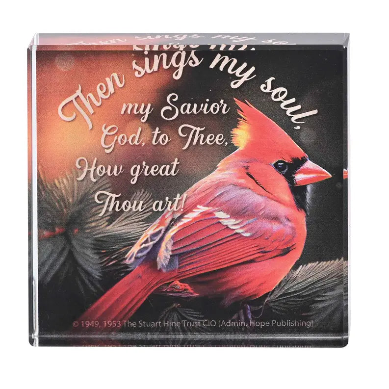 Tabletop Glass Then Sings My Soul 3x3 Dicksons Inc