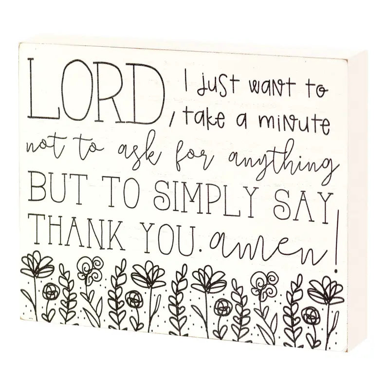 Tabletop Plaque Lord I Just Want To Take Dicksons Inc