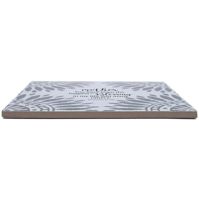 Tabletop Tile Mother Prov.31:28 Cream Dicksons Inc