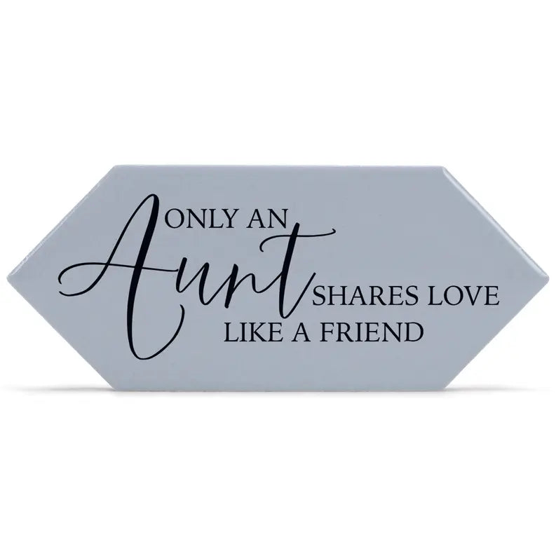 Tabletop Tile Only Aunt Shares Love Grey Dicksons Inc