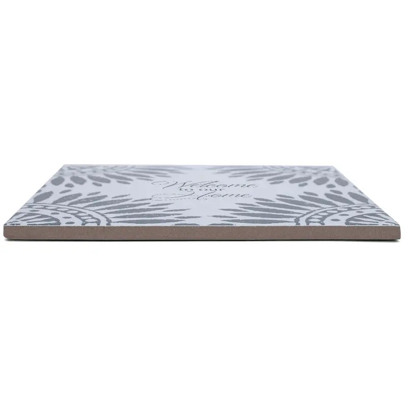 Tabletop Tile Welcome To Our Home Cream Dicksons Inc