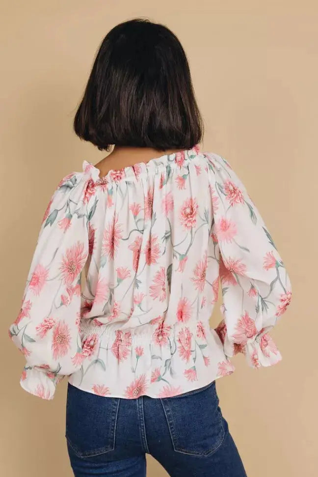 Tamra Off The Shoulder Blouse Stay Warm in Style