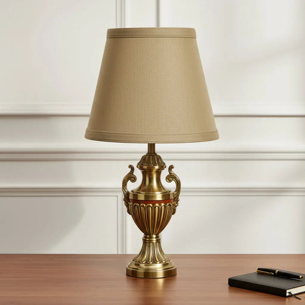 Tan No Slub Innsbruck Empire Lamp Shade Homeroots Lighting