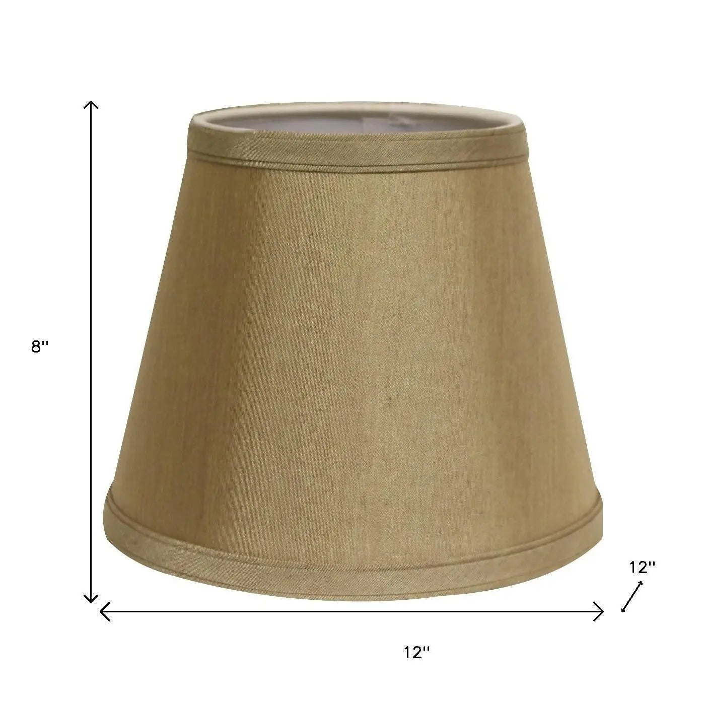 Tan No Slub Innsbruck Empire Lamp Shade Homeroots Lighting