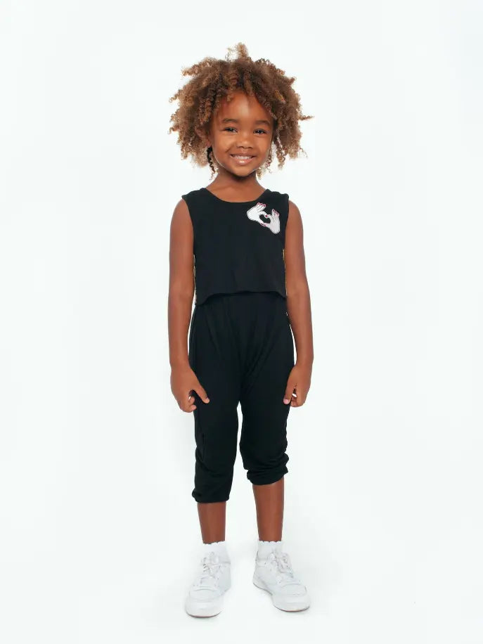 Tank Top And Dropped Crotch Romper Set Little Mass